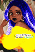 ʚϊɞ &alpha;ng&eacute;lique noire.