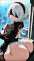 &middot;&middot;&middot; YoHRa 2B (Two&bull;B) ა雷神 、