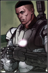 　　　　　　Lt. James Rhodes, the &ldquo;WAR MACHINE&rdquo;．