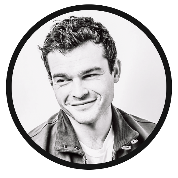 Alden Ehrenreich, Characters&reg;