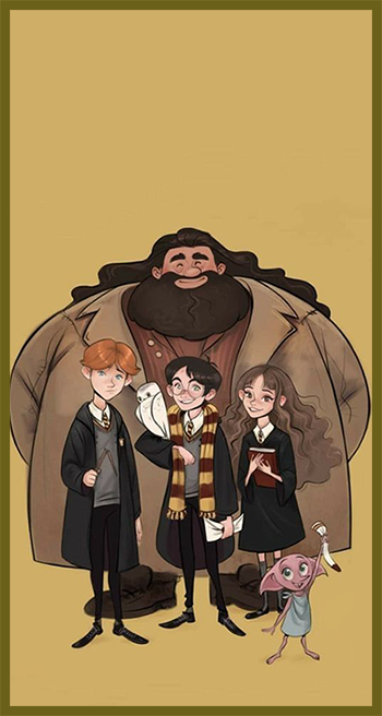 and there we go... Hogwarts.