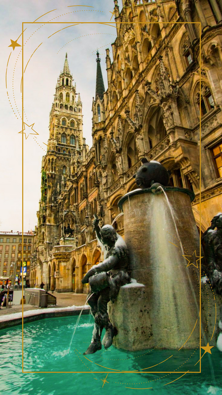 &ensp;&ensp;&ensp;M&uuml;nchen ⍣ Deutsches Reıch