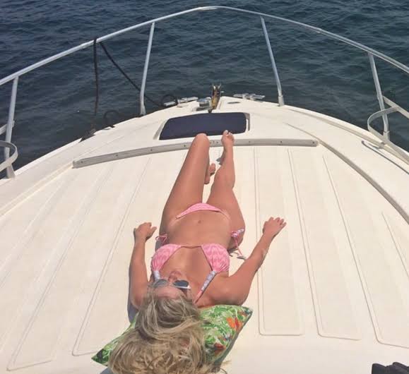 Party in the boat