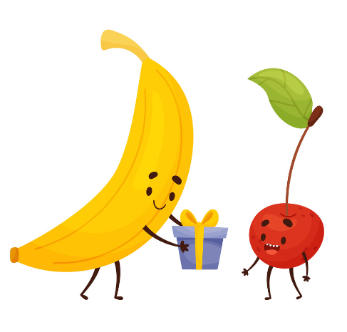 my cherry & bananas