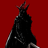 black swordsman
