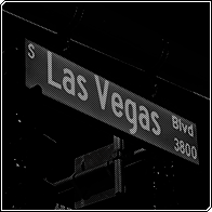las vegas by night