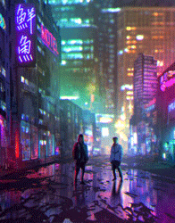 Neon Towers