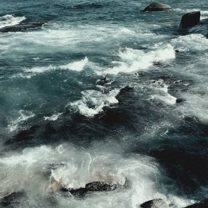 you smell of rust and seawater