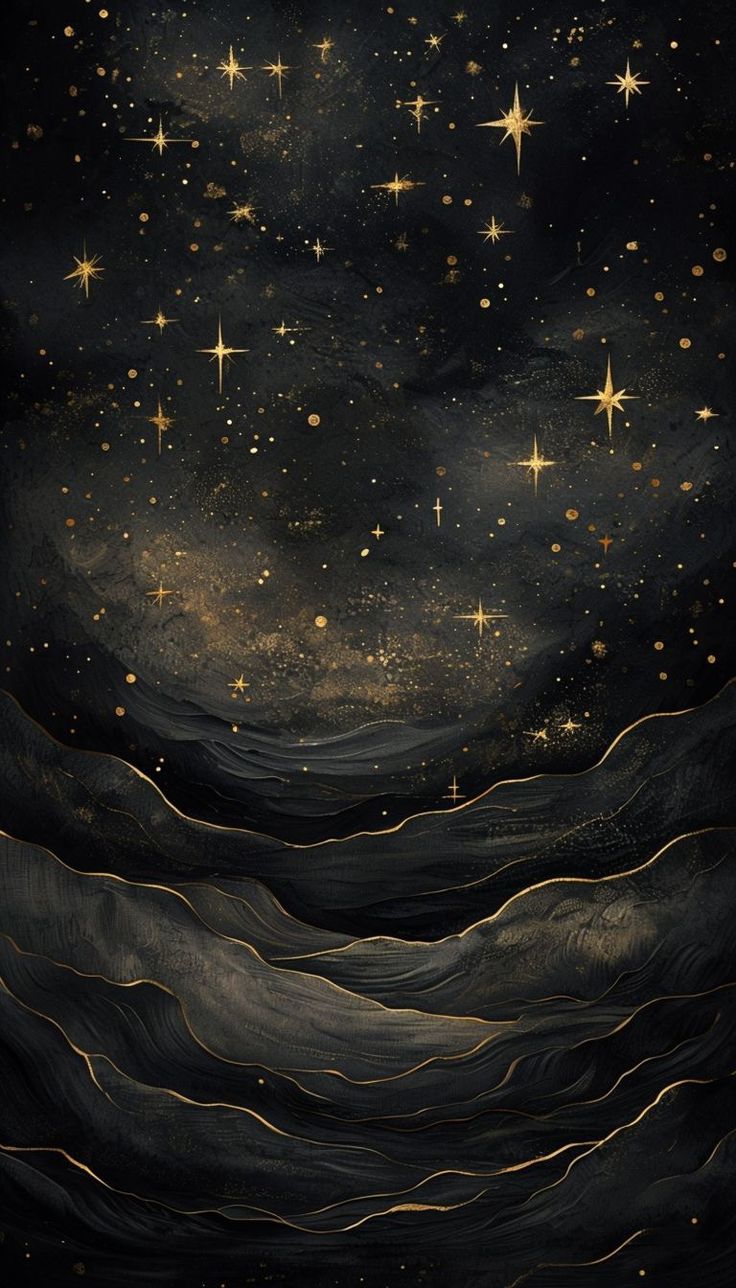 between the night view