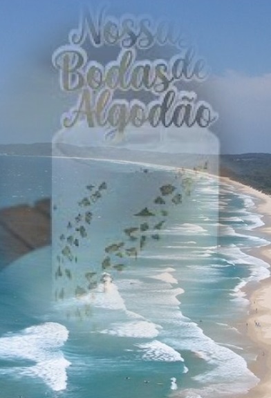 Nossas Bodas no mar , ondas de um lindo amor