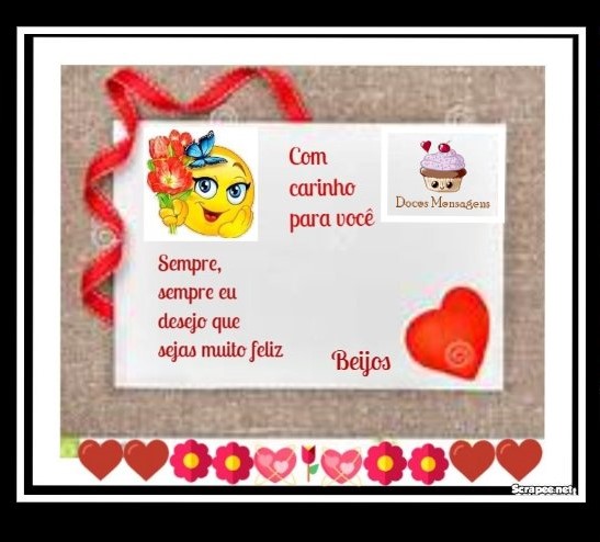 Doces mensagens