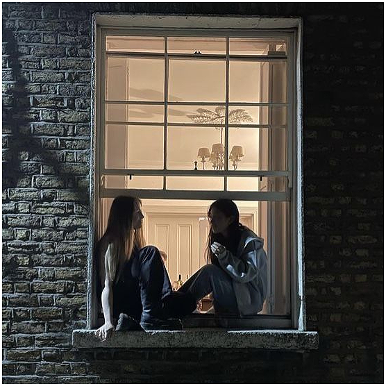 and it falls and breaks and turns into something new