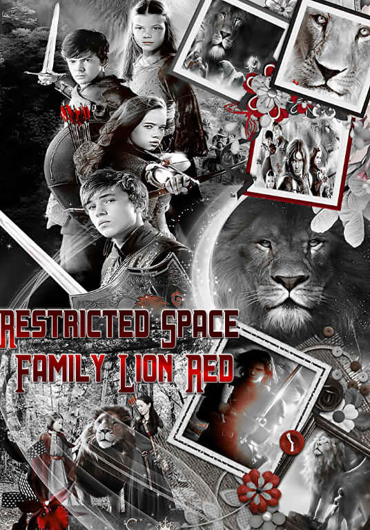 Restricted Space Family Lion Red