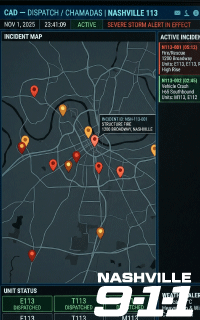 CAD &mdash; 9-1-1 Nashville