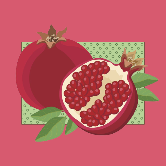 pomegranates