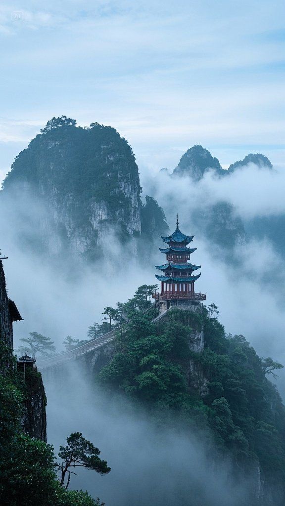 throne above the clouds